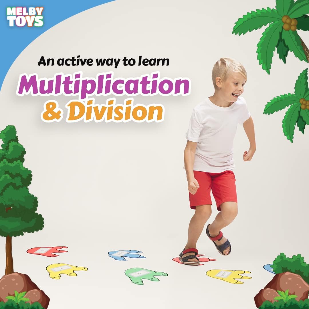 Dino Stomp - Multiplication and Division
