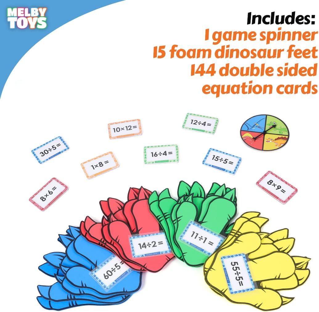 Dino Stomp - Multiplication and Division