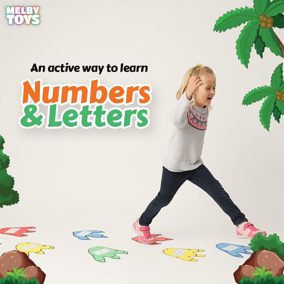 Dino Stomp - Letters and Numbers
