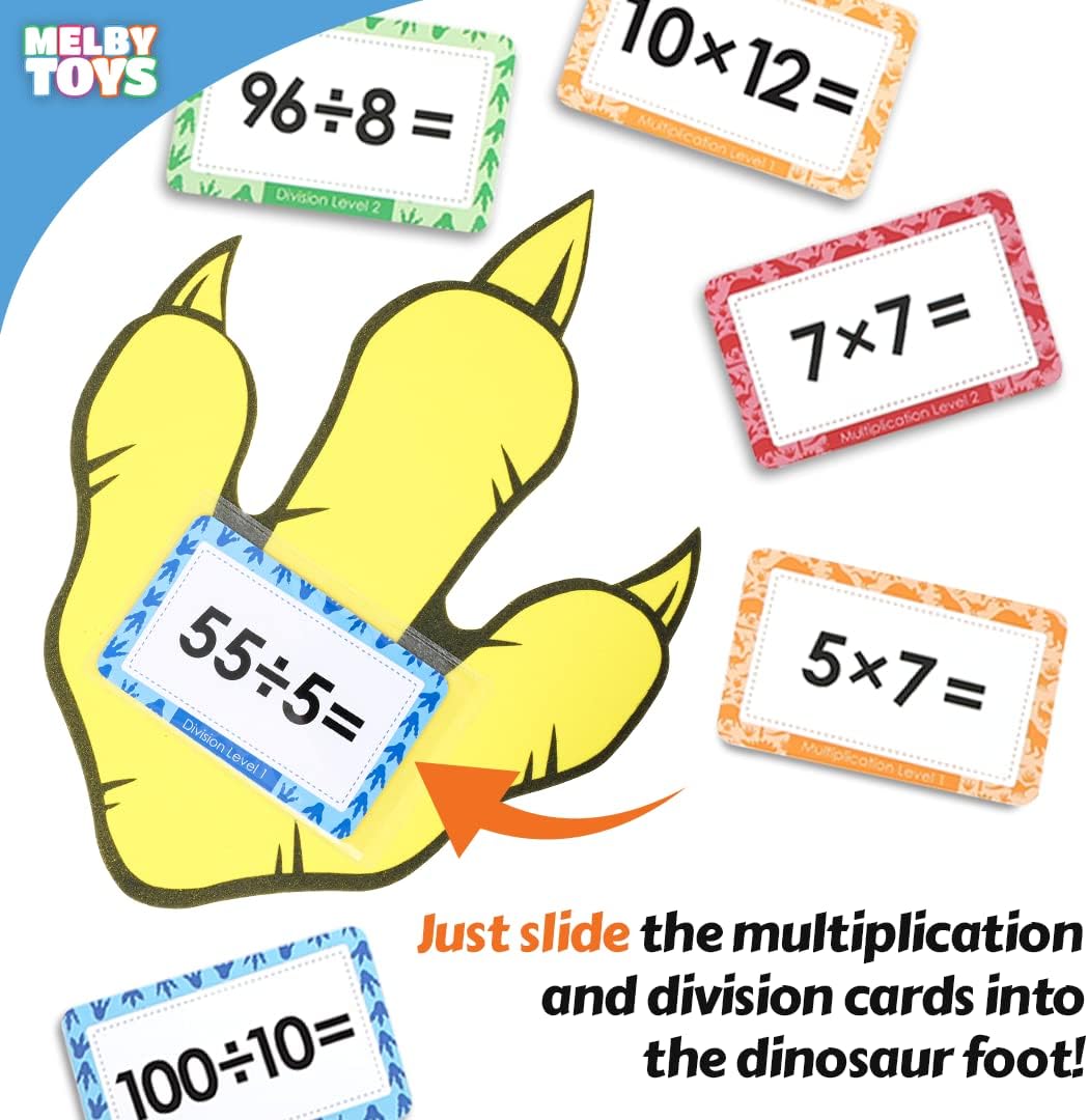 Dino Stomp - Multiplication and Division