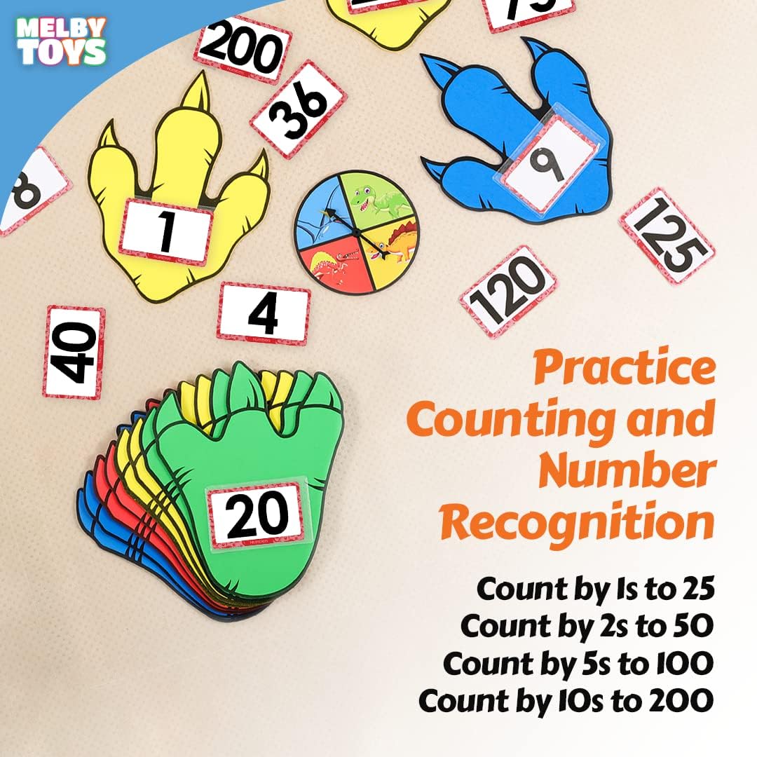 Dino Stomp - Letters and Numbers