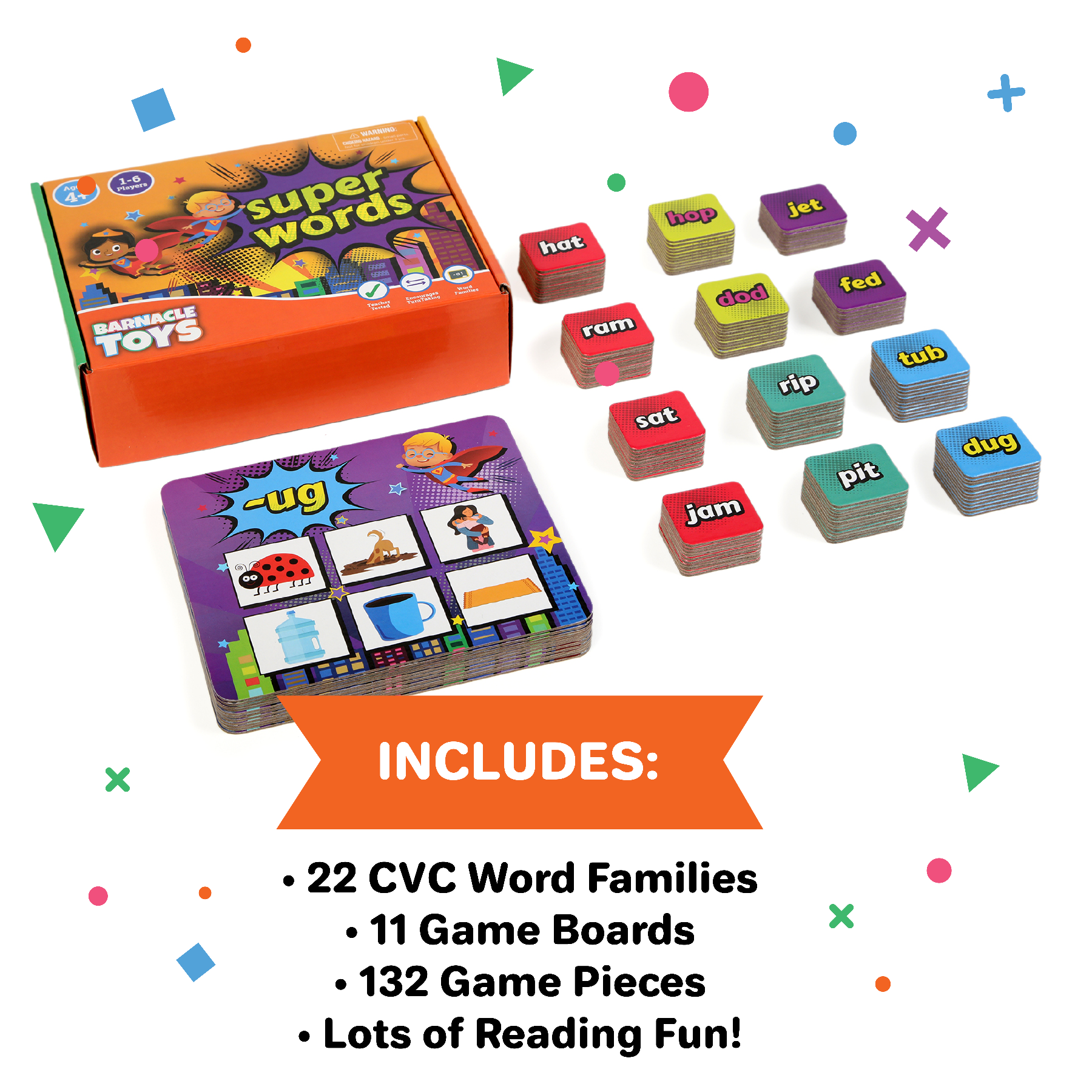 Super Words - Word Family Game