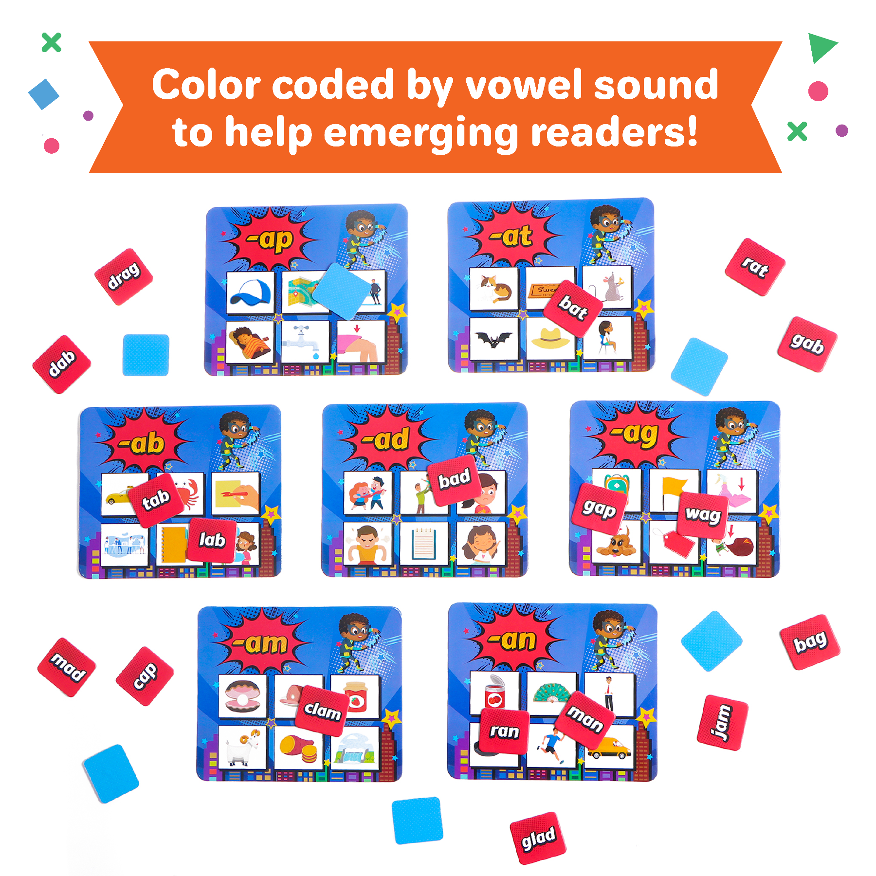 Super Words - Word Family Game