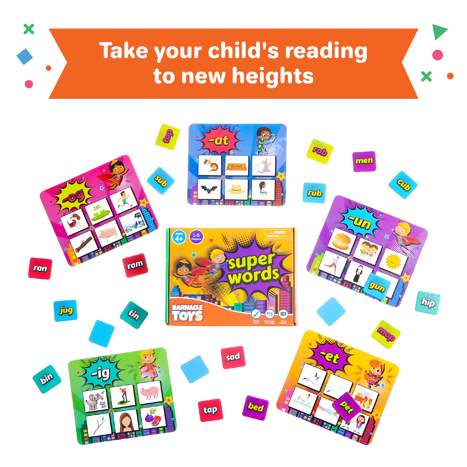 Super Words - Word Family Game