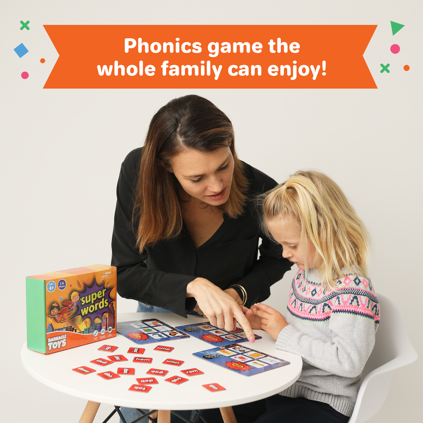 Super Words - Word Family Game