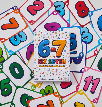 Six Seven – The Hilarious 6-7 Math Card Game for Kids &amp; Families