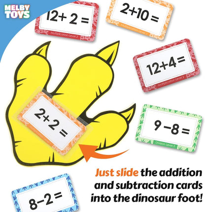 Dino Stomp - Addition and Subtraction