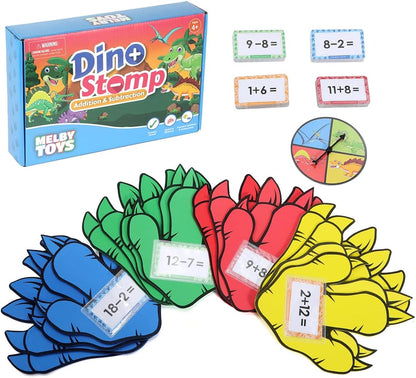 Dino Stomp - Addition and Subtraction