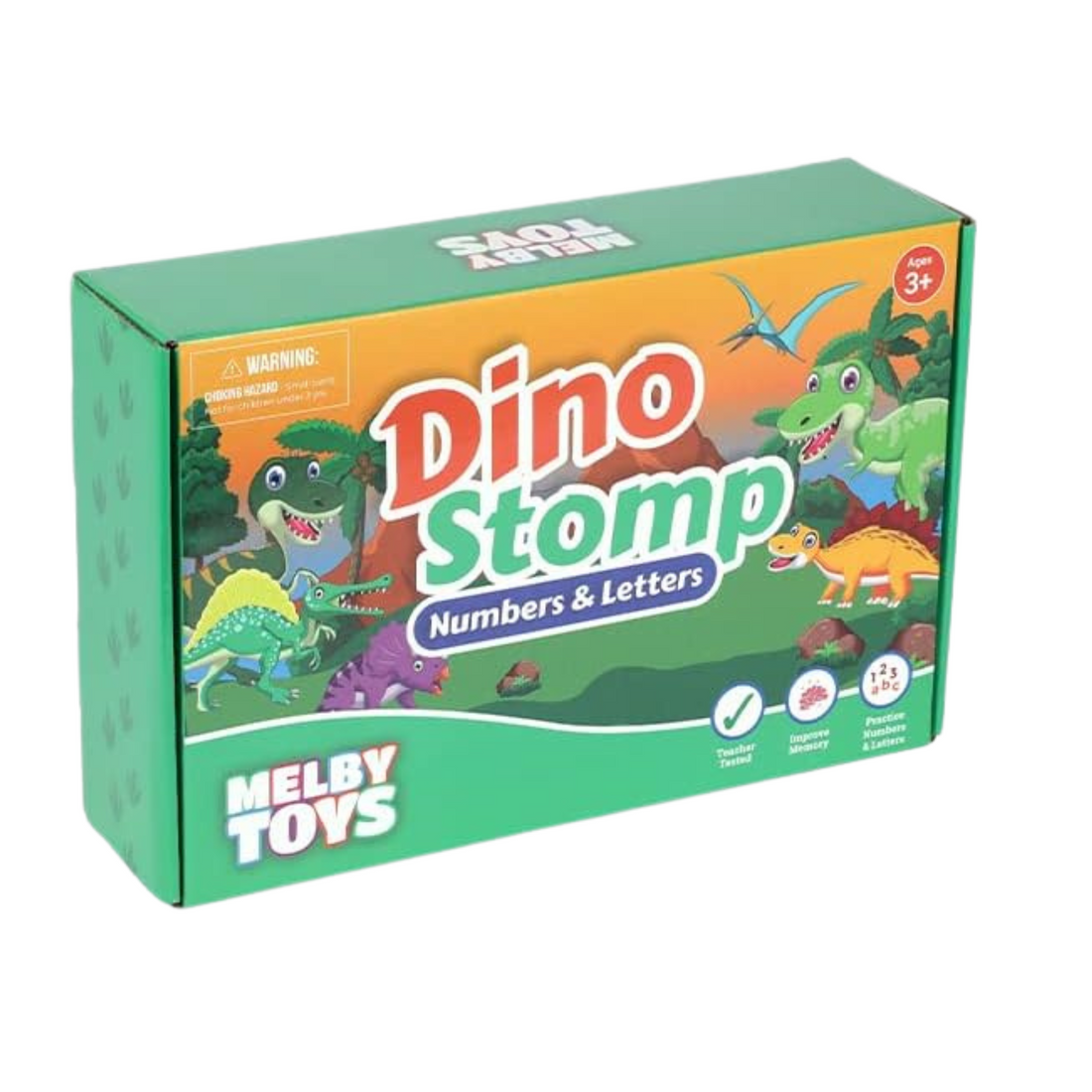 Dino Stomp - Letters and Numbers