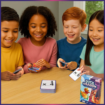 Ducks vs Dragon Multiplication Game